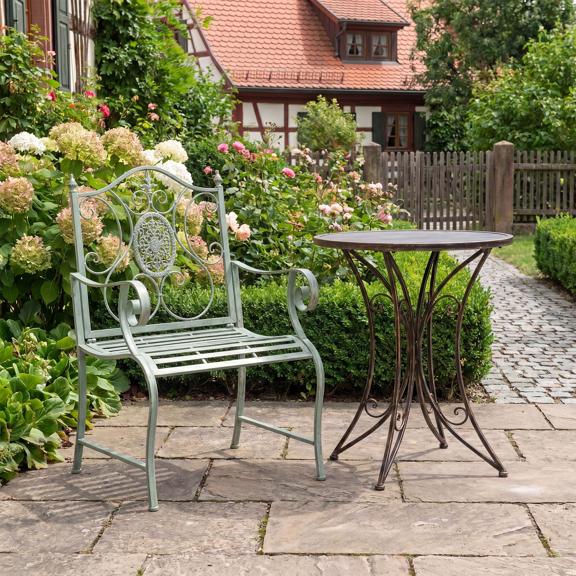 Lot de 2 chaises de jardin Punjab