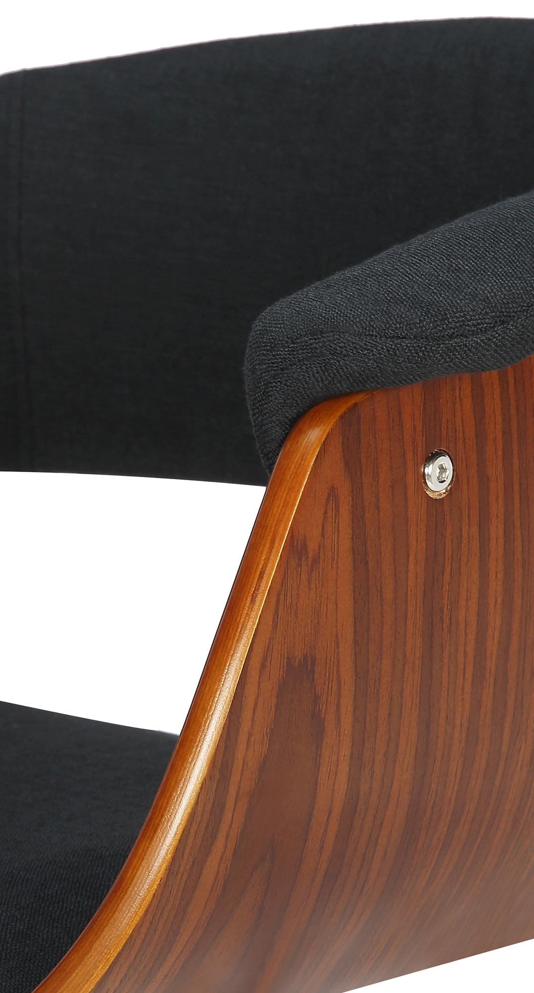Tabouret de bar Vestal avec Coque en bois réglable pivotant
