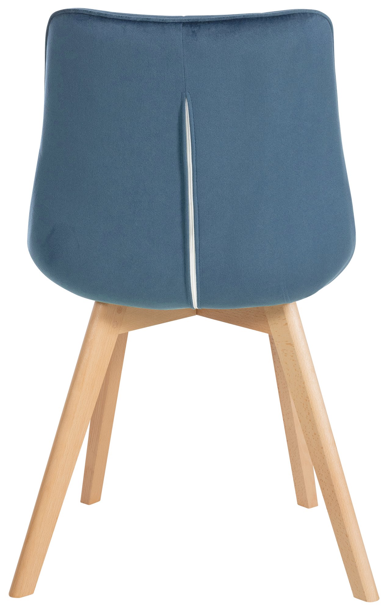 Lot de 2 chaises Brook velours