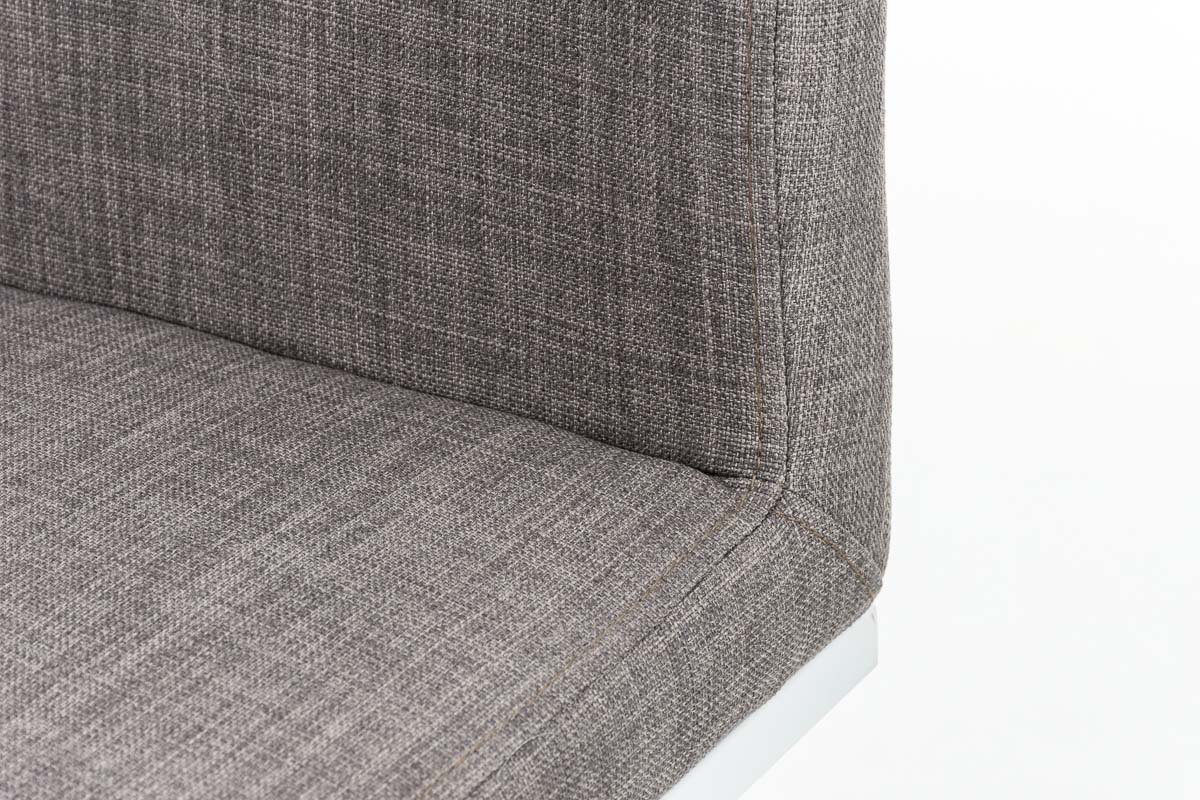 Lot de 2 tabourets de bar Panama en tissu