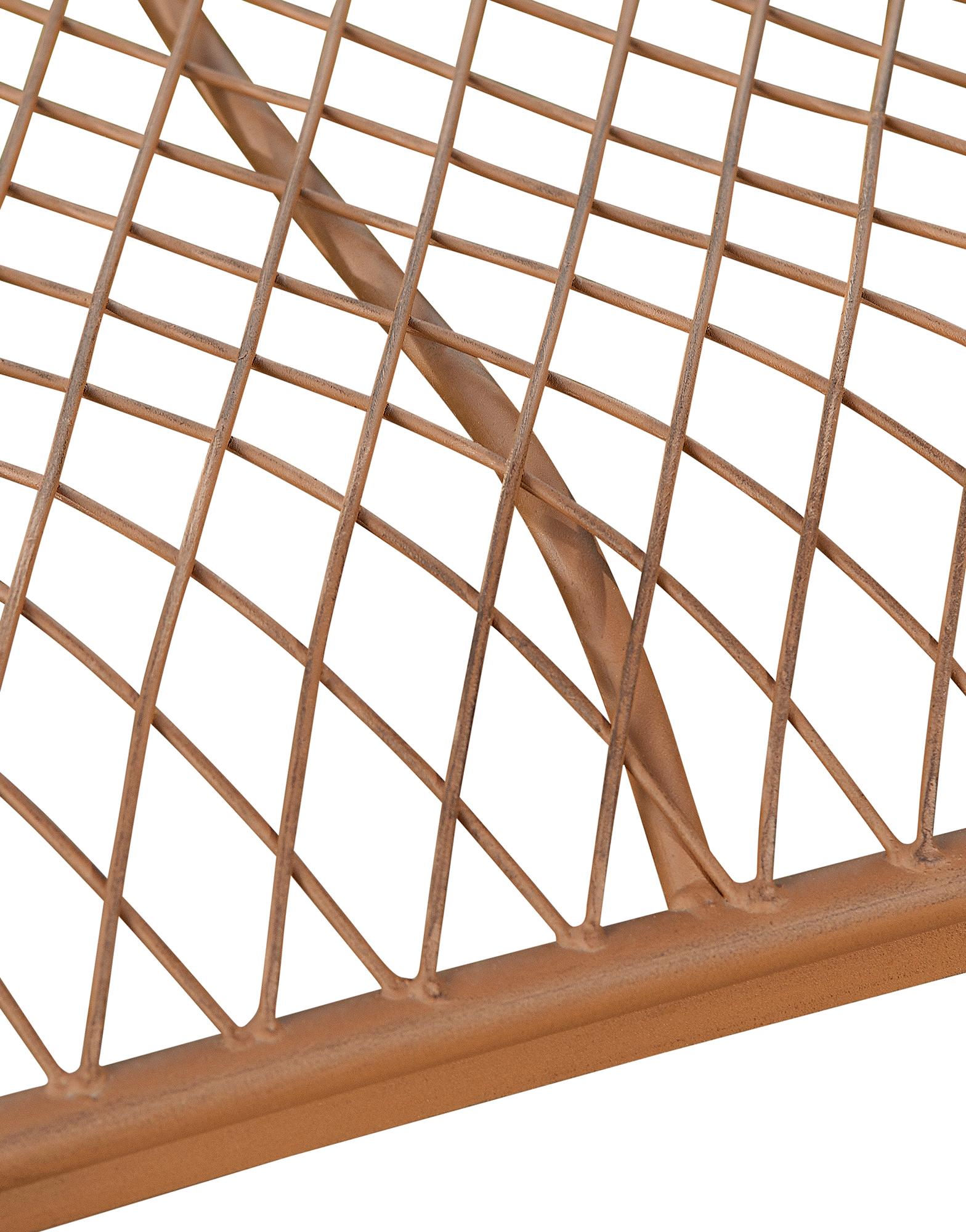 Banc de jardin au style antique Tara en fer forgé