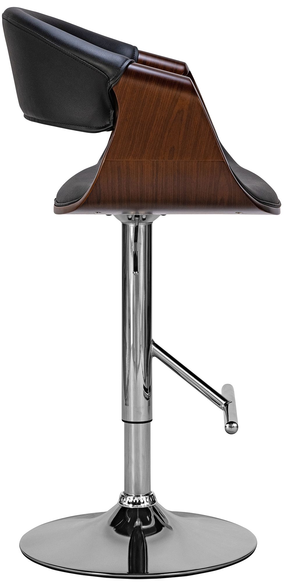 Lot de 2 tabourets de bar Foley en similicuir