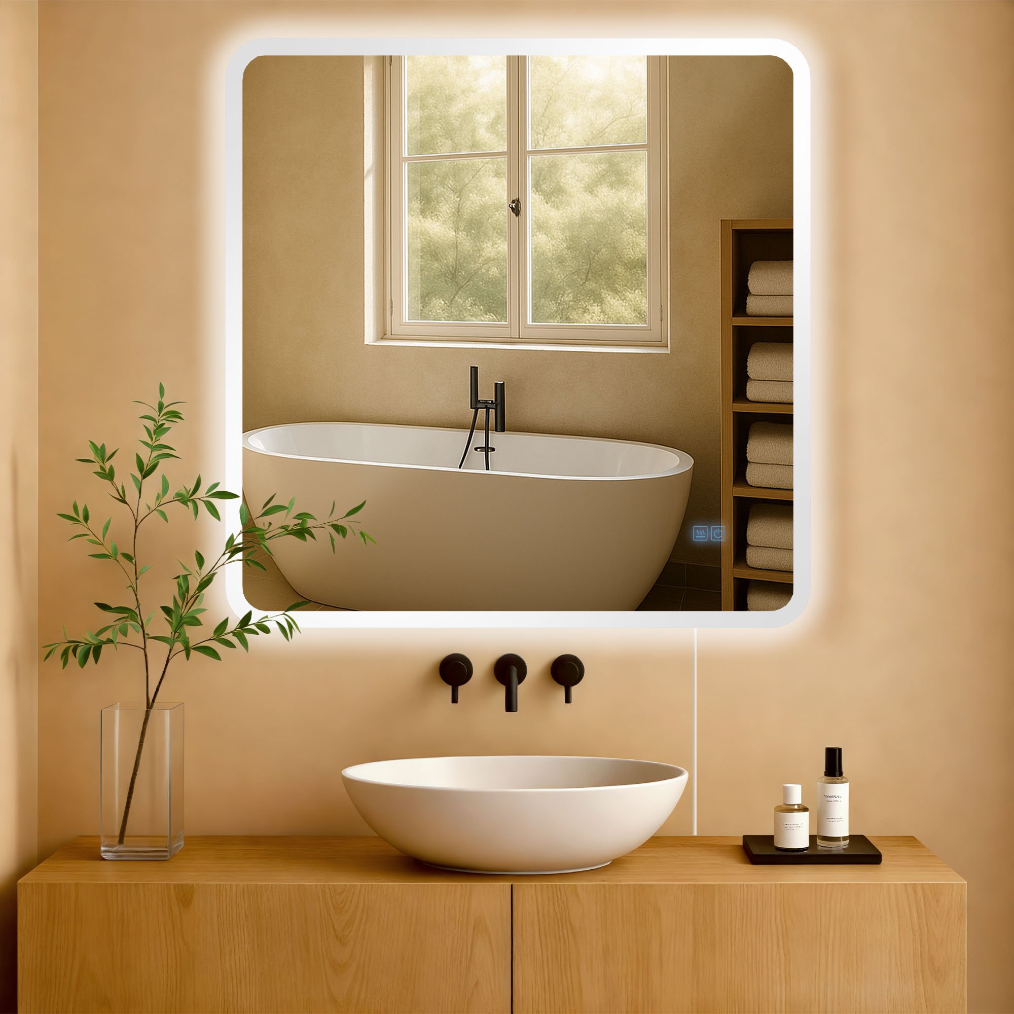 Miroir de salle de bain Jericho