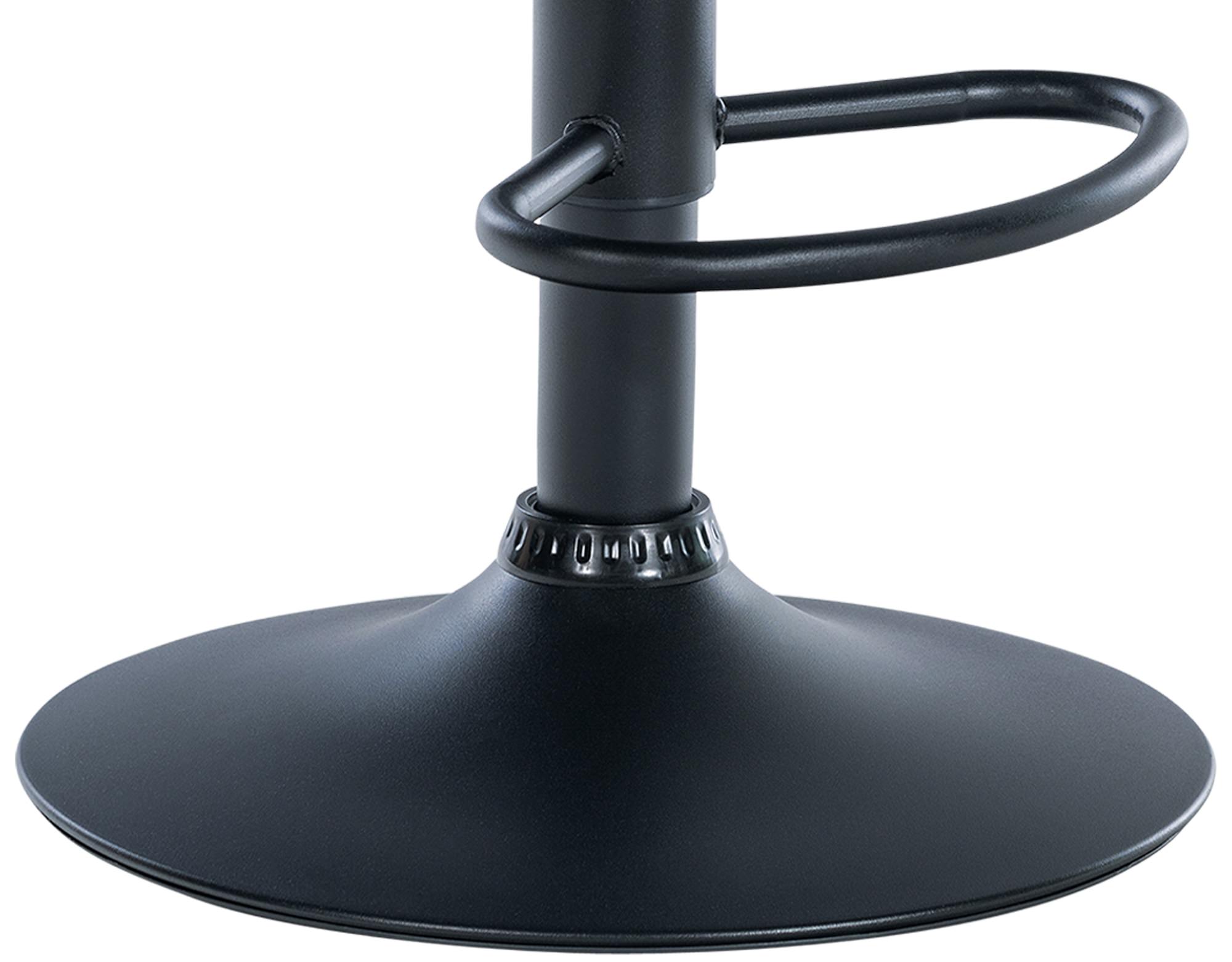Tabouret de bar Hover Réglable en Hauteur Assise Plastique