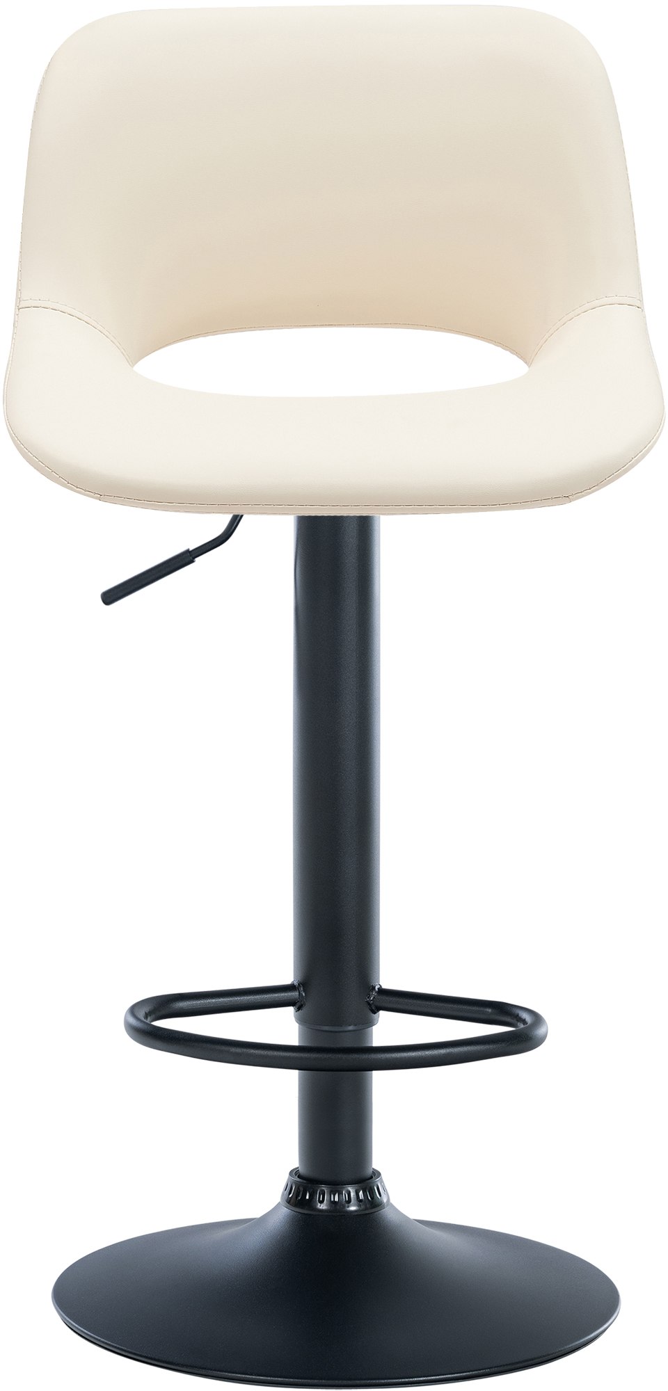 Lot de 2 tabourets de bar Camden en similicuir