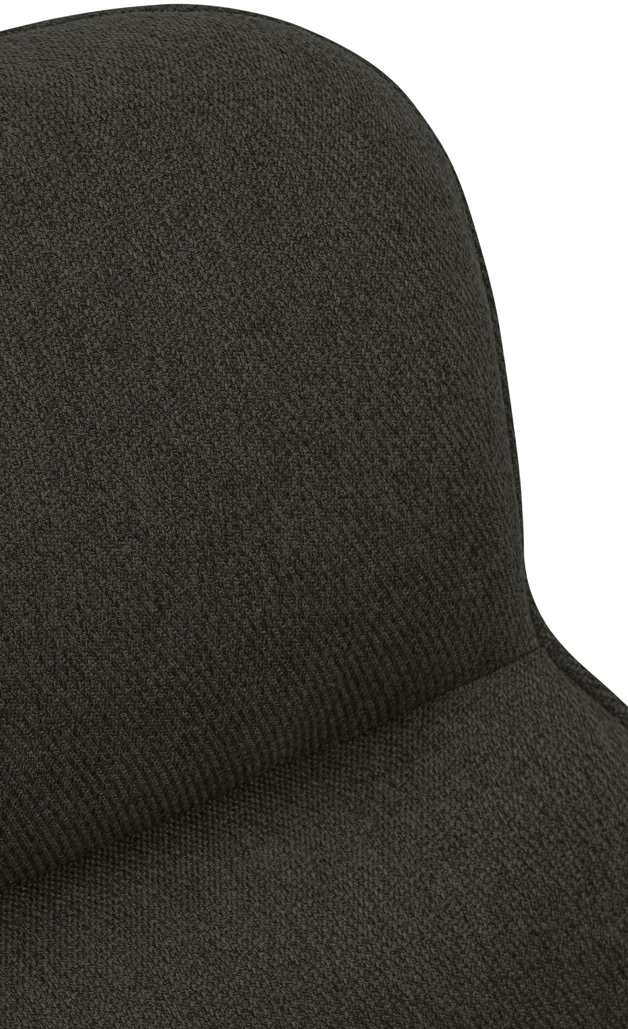 Chaise de bureau Amado en tissu