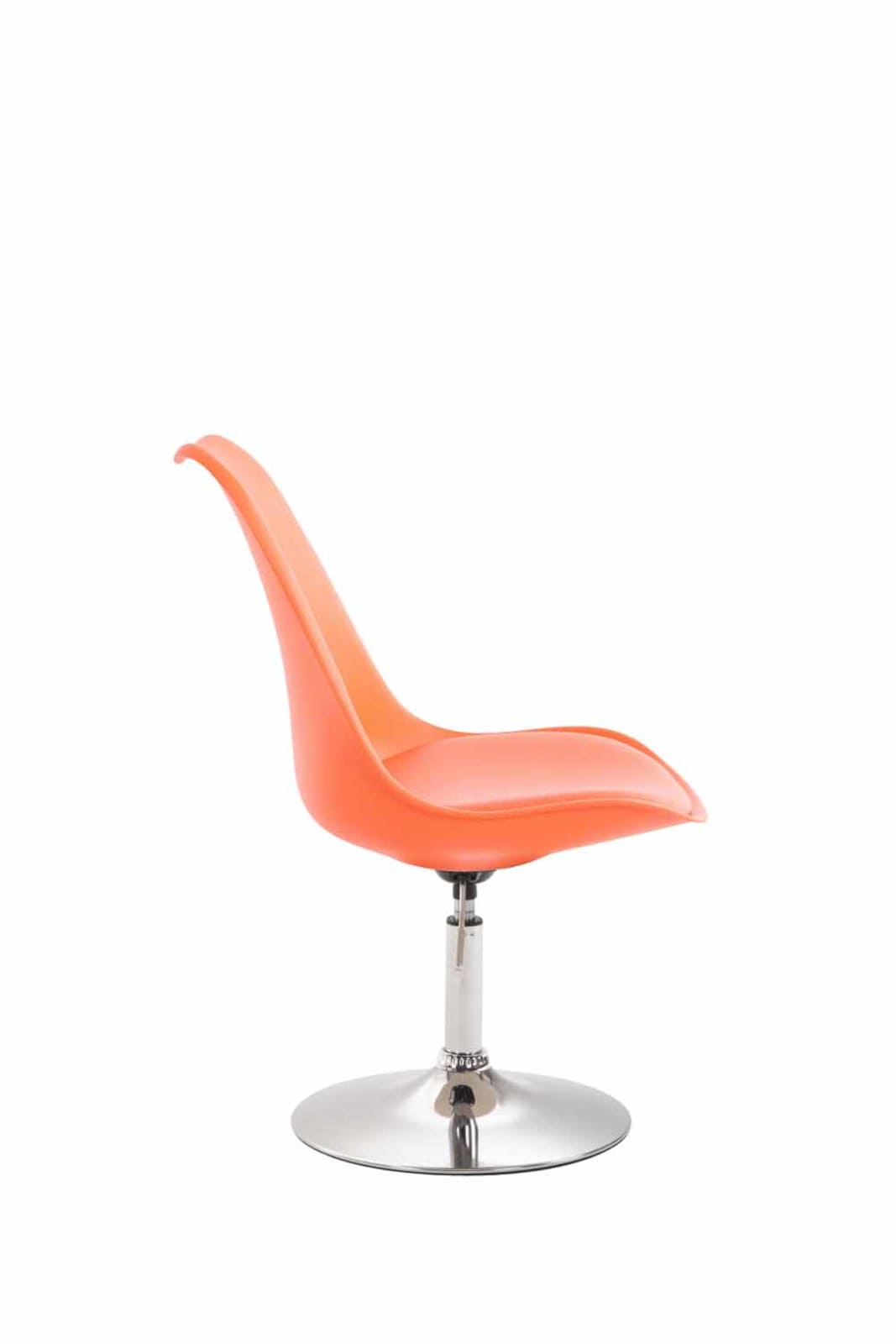 Lot de 4 Chaises de salle à manger Maverick en Plastique avec pied métal