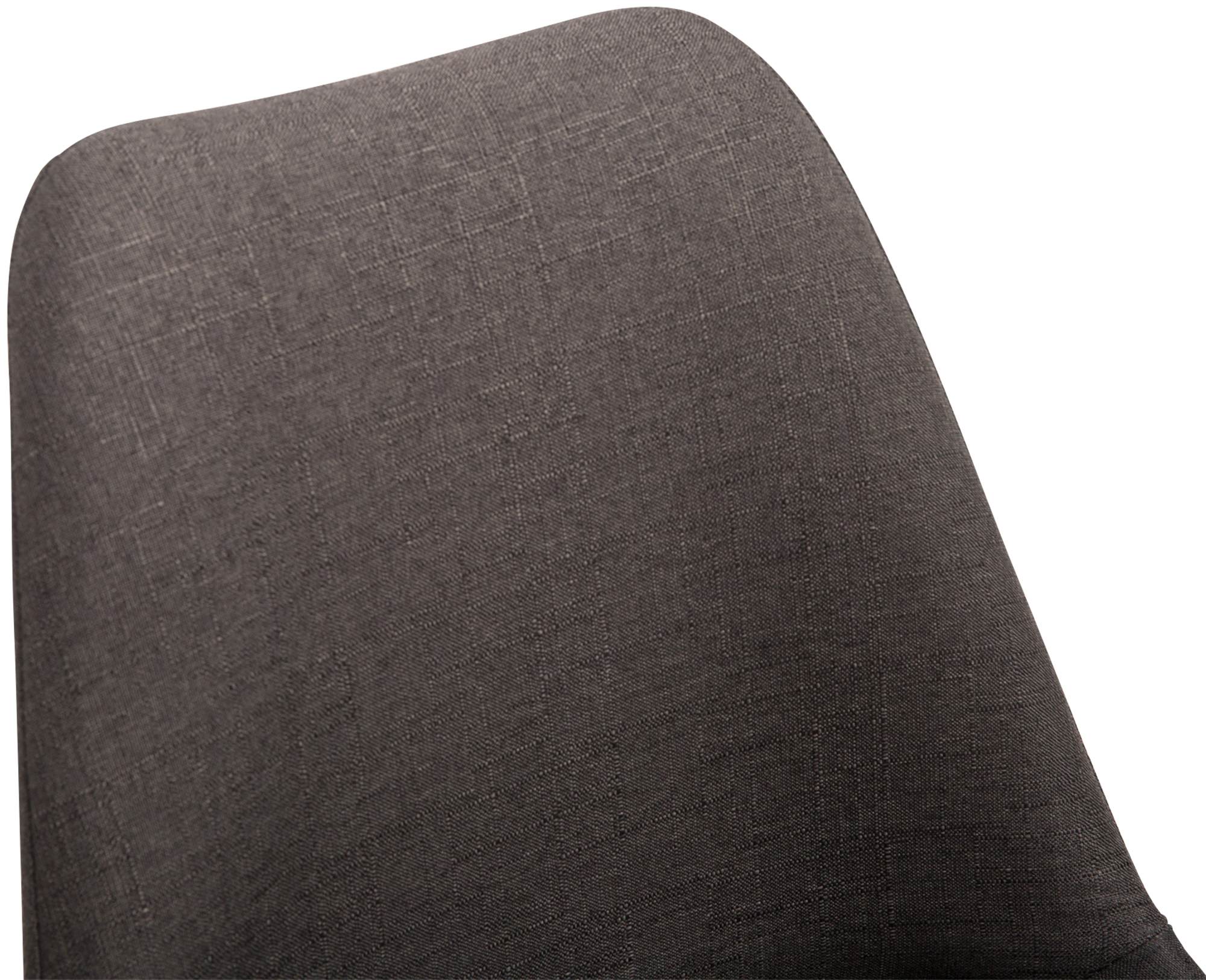 Chaise de salle à manger Maverick tissu avec pied trompette