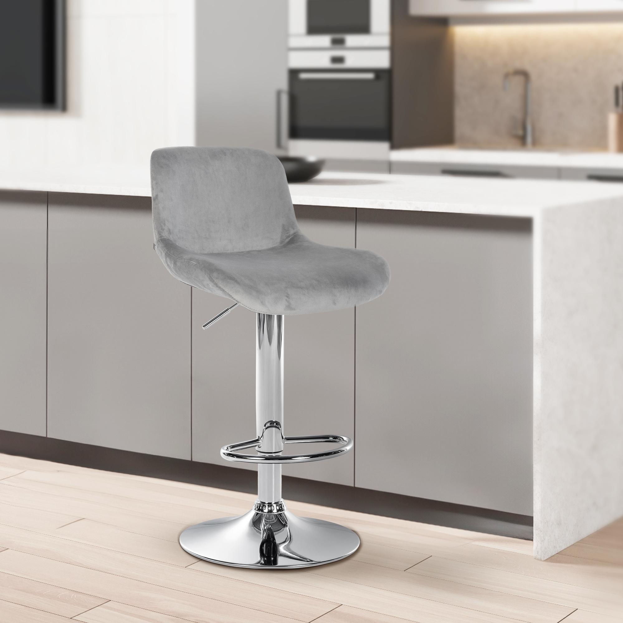Tabouret de bar Solon Chrome