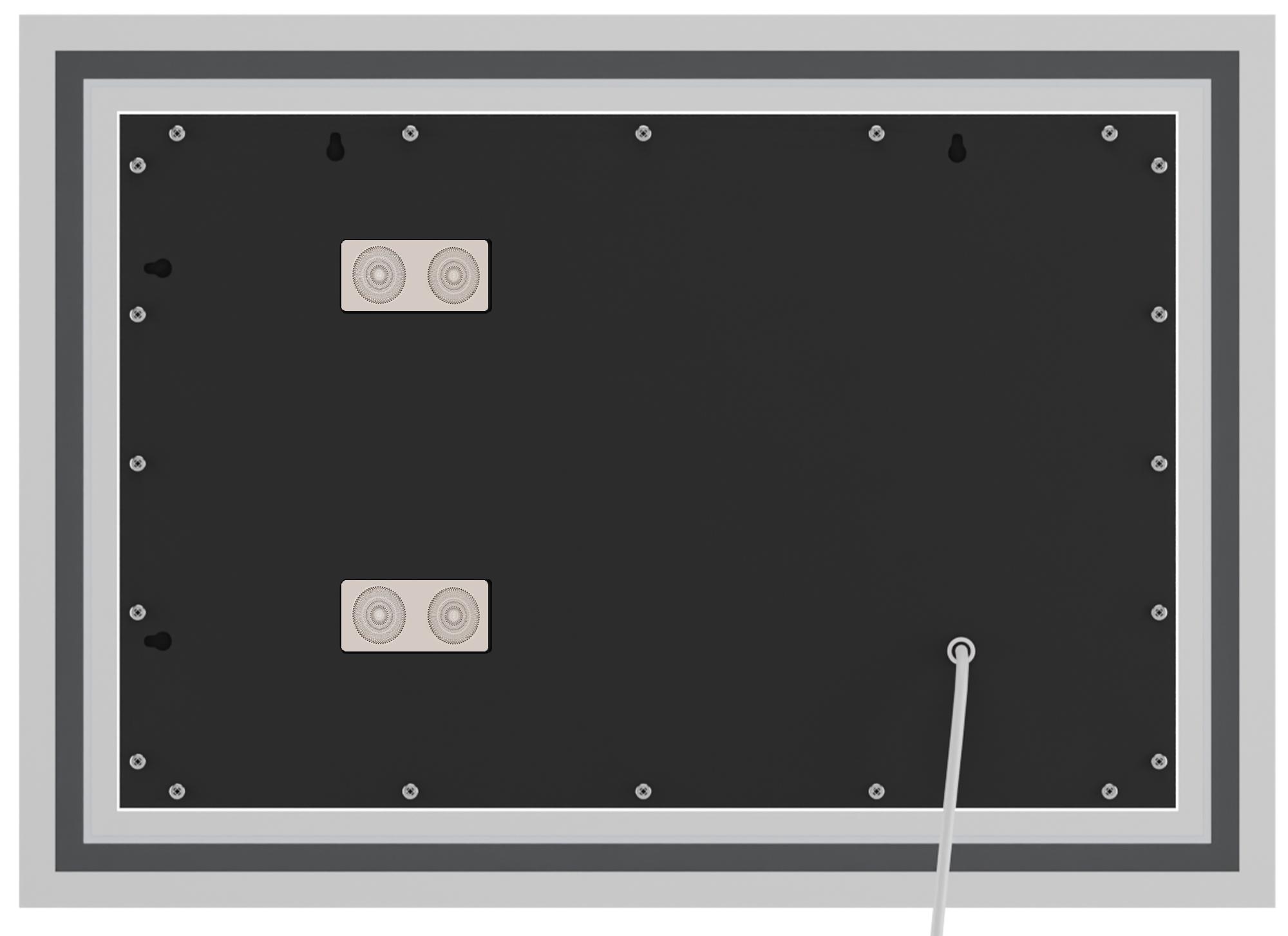 Miroir de Salle de Bain Jaffrey avec Bluetooth