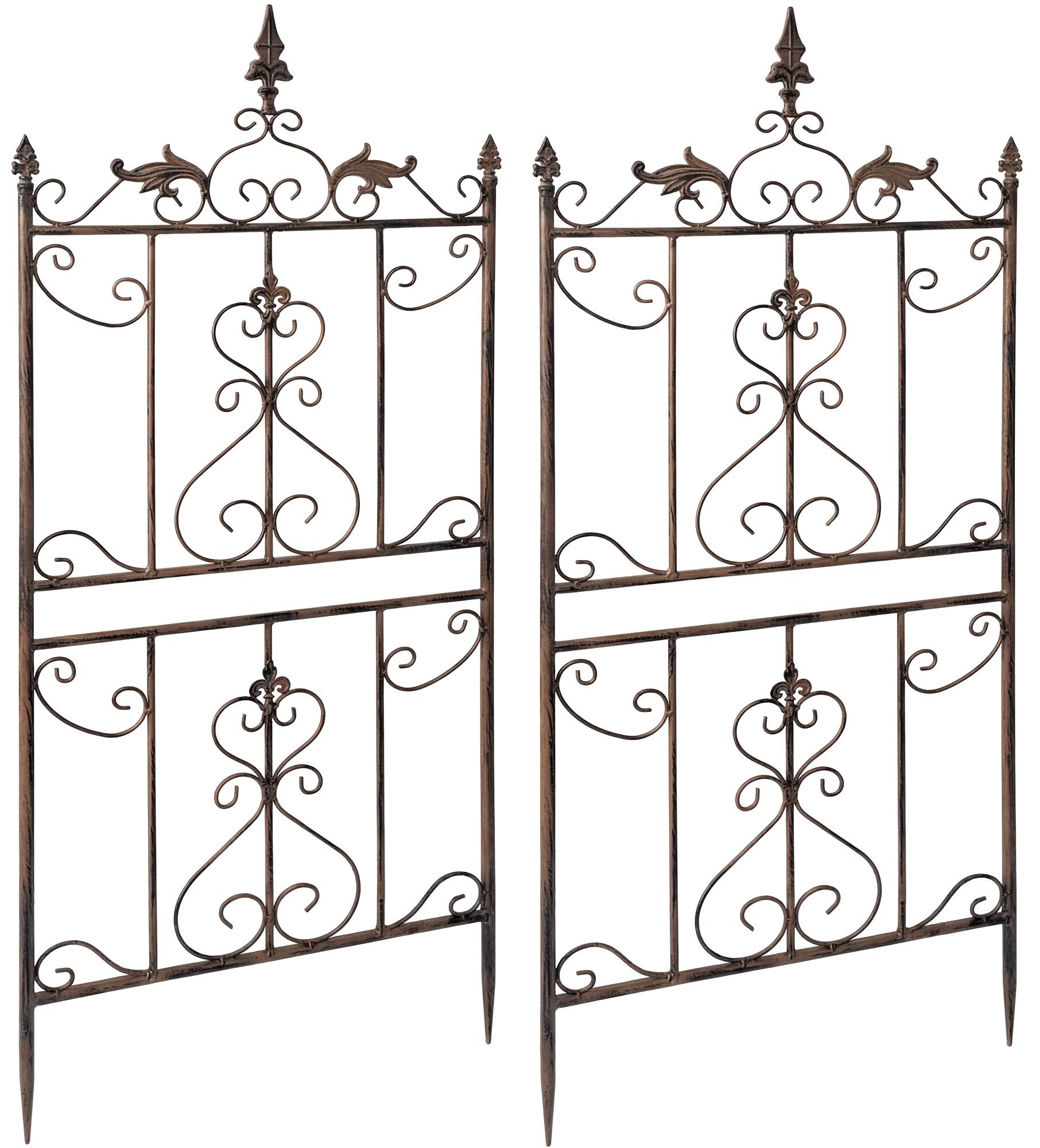 Lot de 2 Treillis de Jardin Myrte