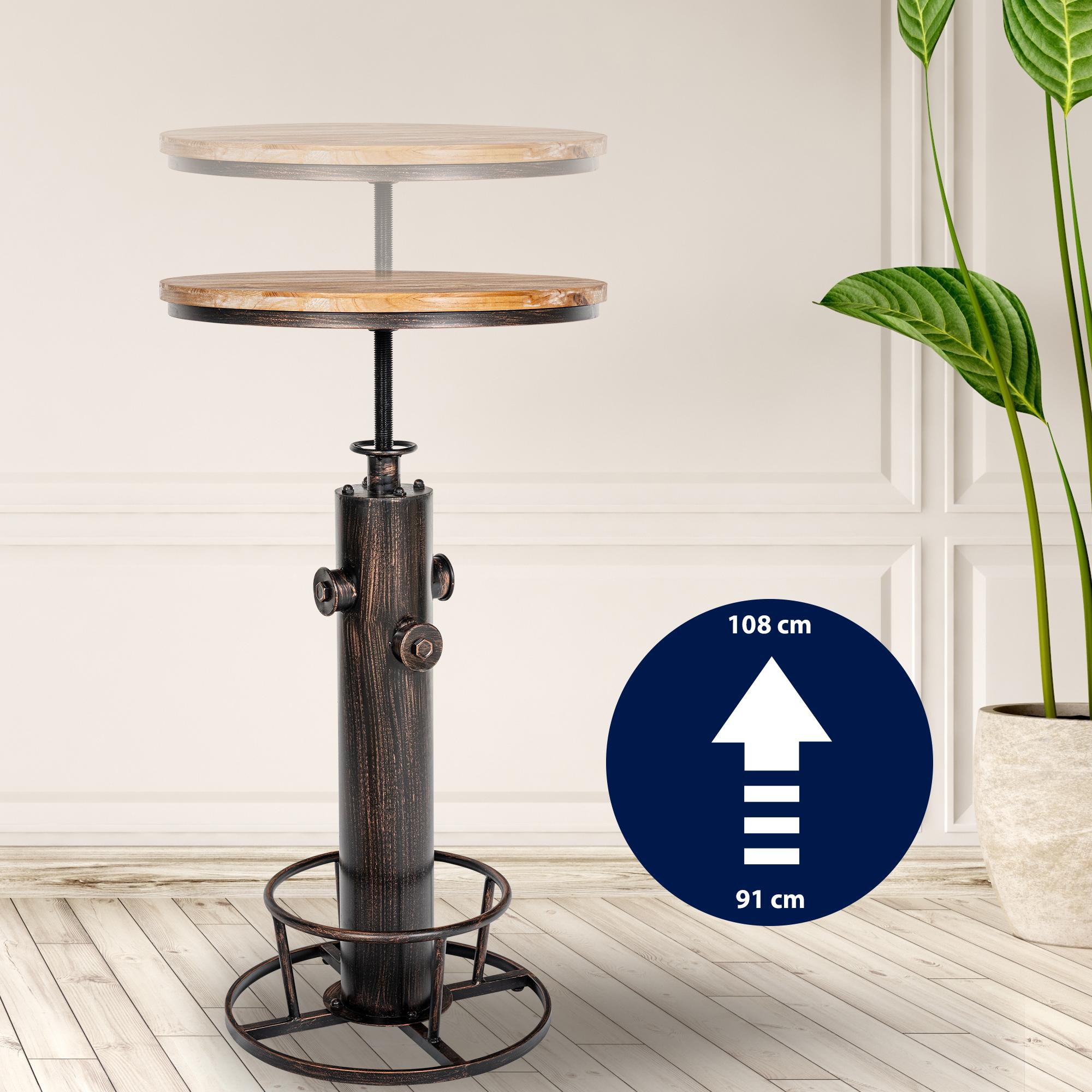 Set de 2 tables hautes Ruhr