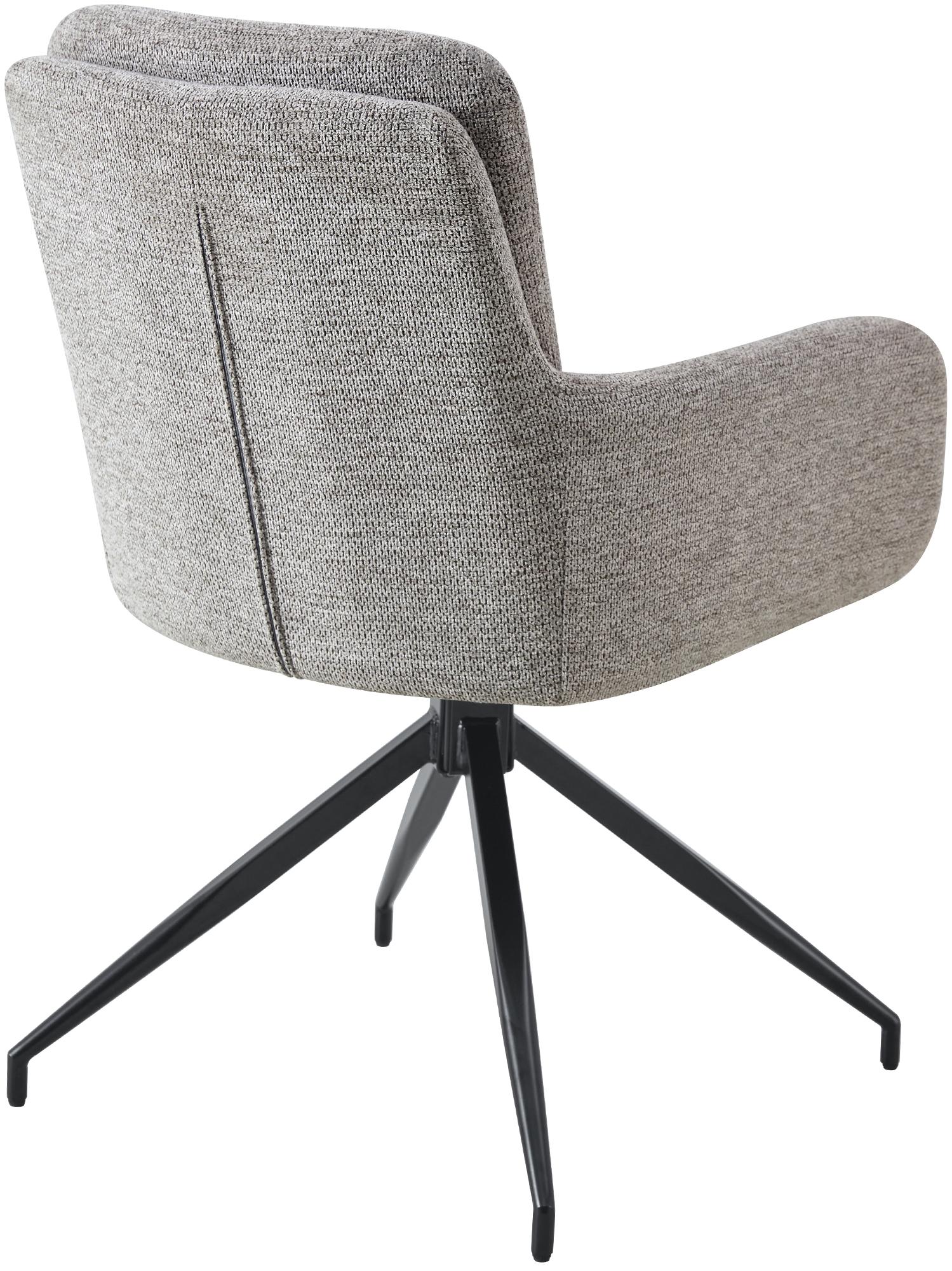 Chaise de salle à manger Pickett en tissu