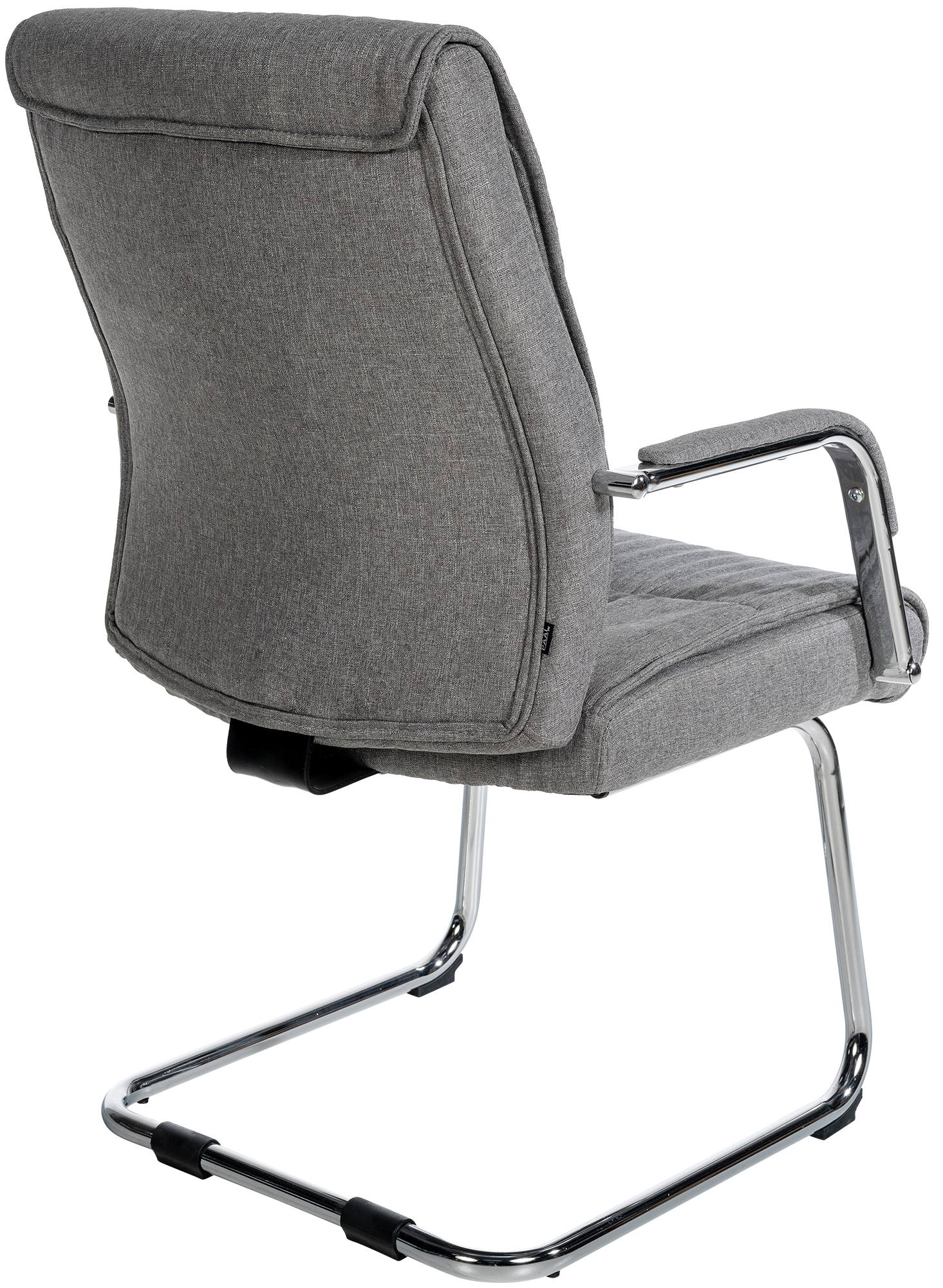 Lot de 2 chaises visiteurs Sievert tissu