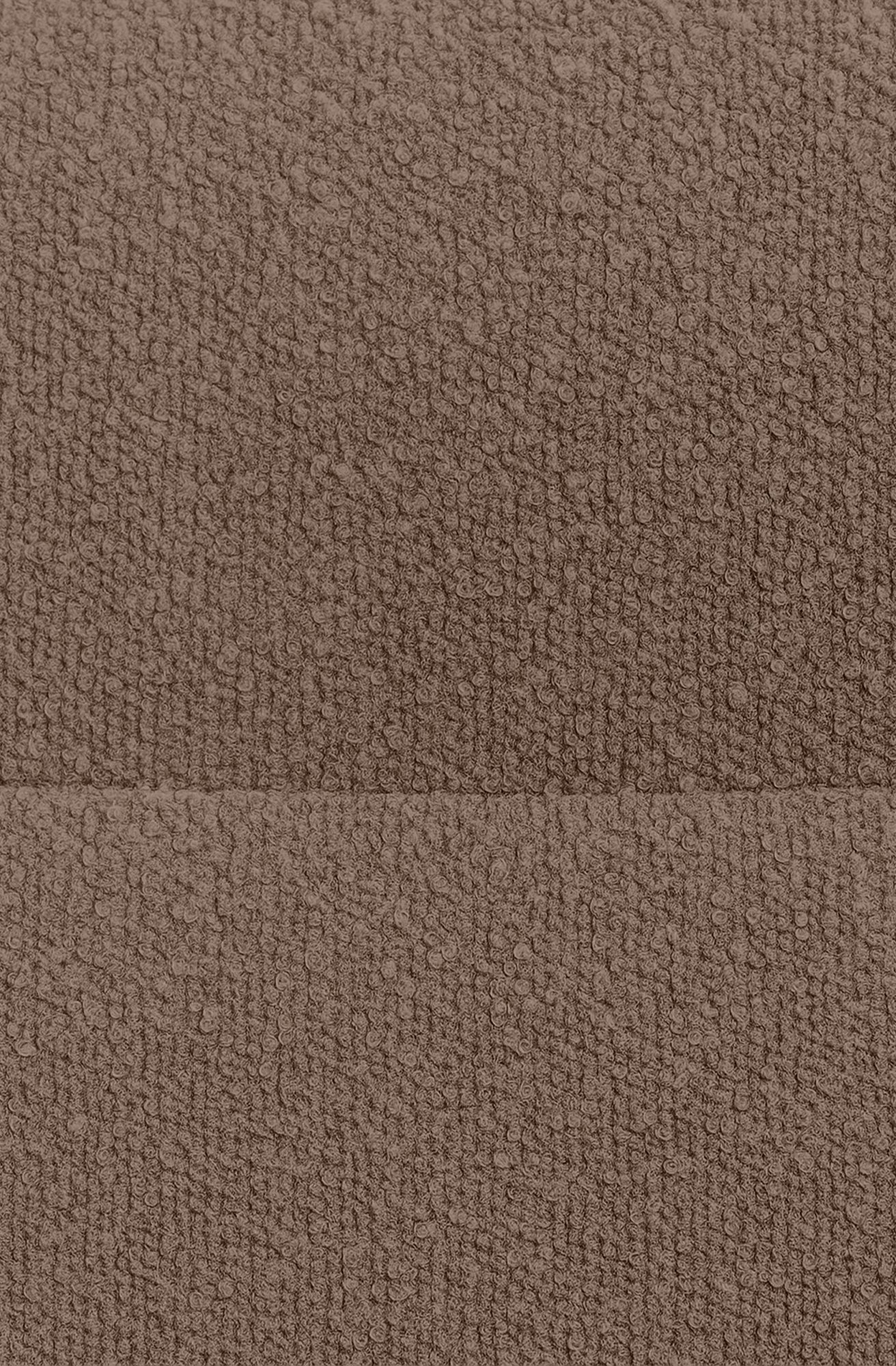 Lot de 2 Chaises de Salle à Manger Merlinda en Tissu Bouclette