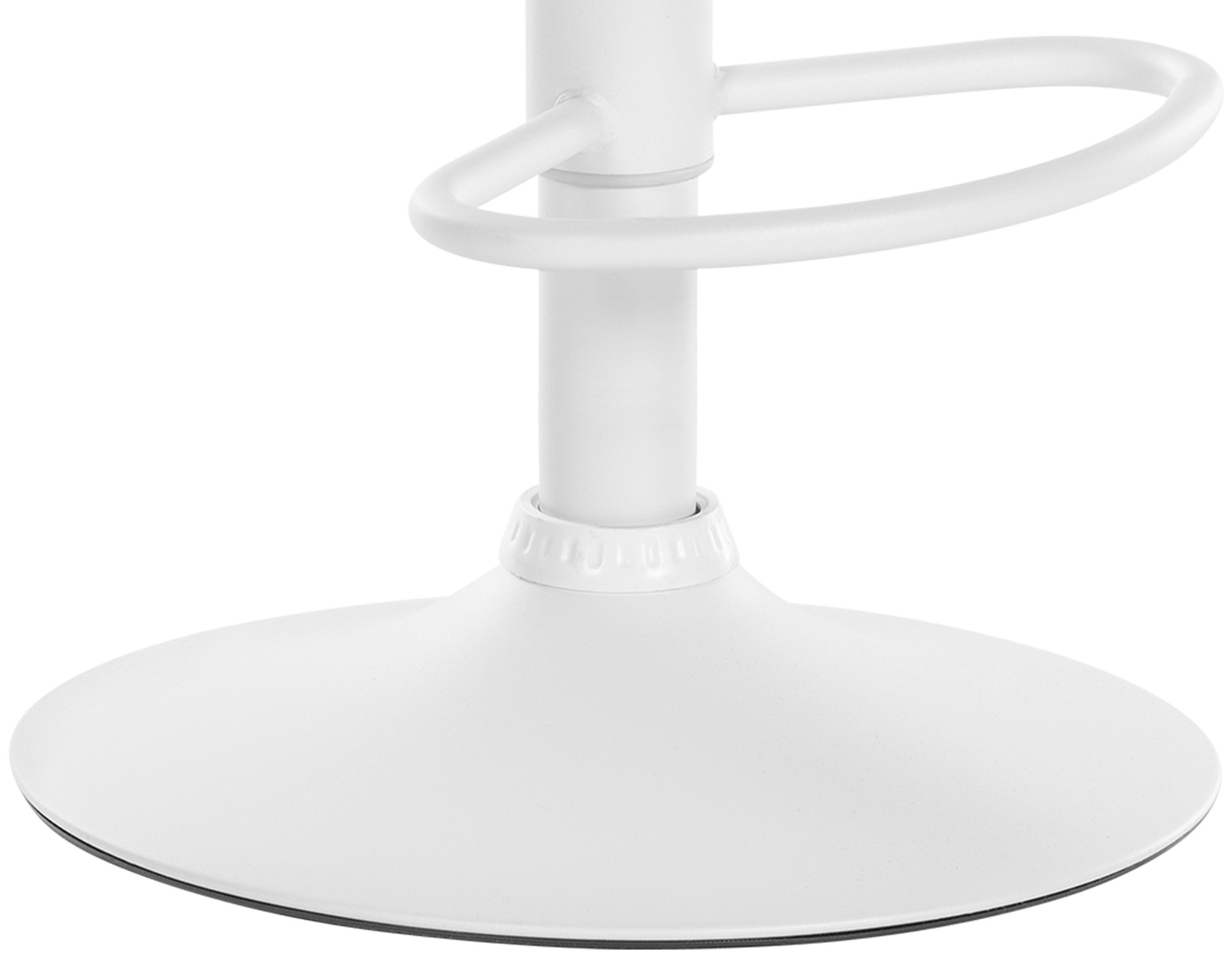 Tabouret de bar Hover Assise en Tissu Piètement Métal chromé