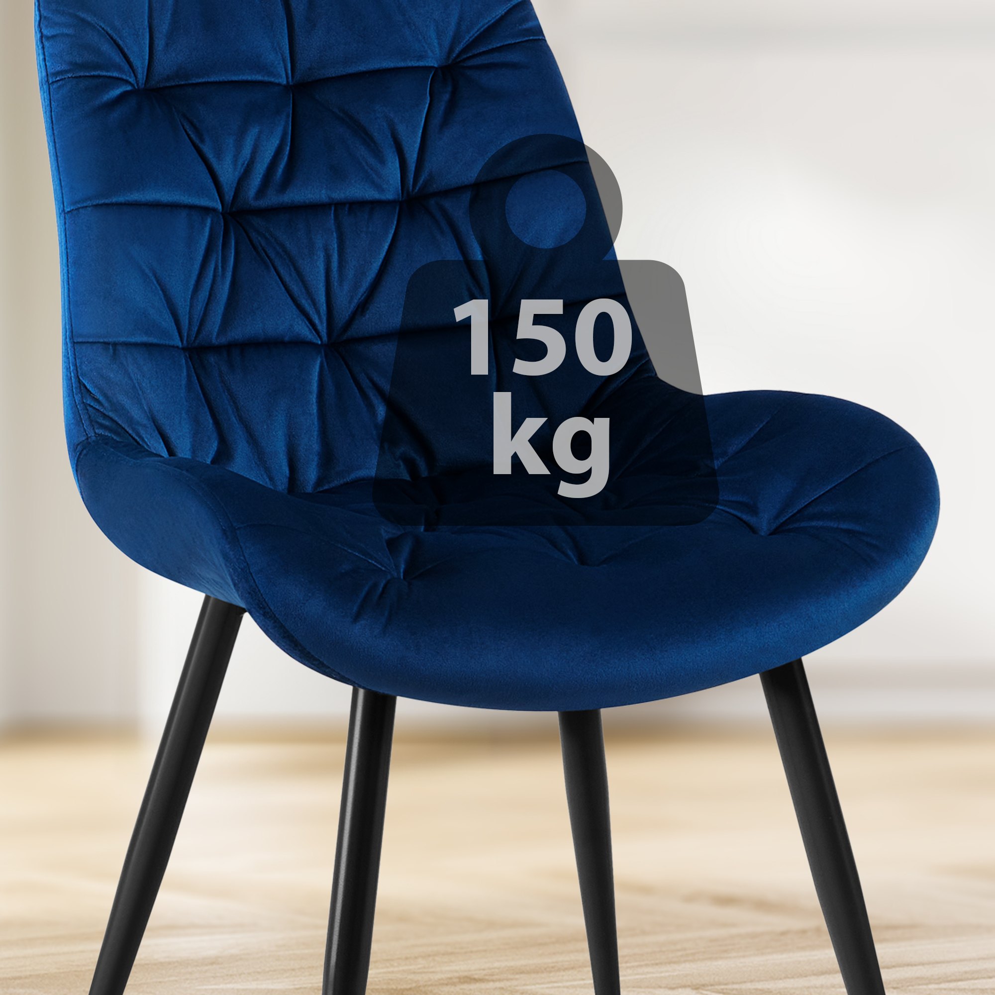 Lot de 2 chaises de salle à manger Rossford