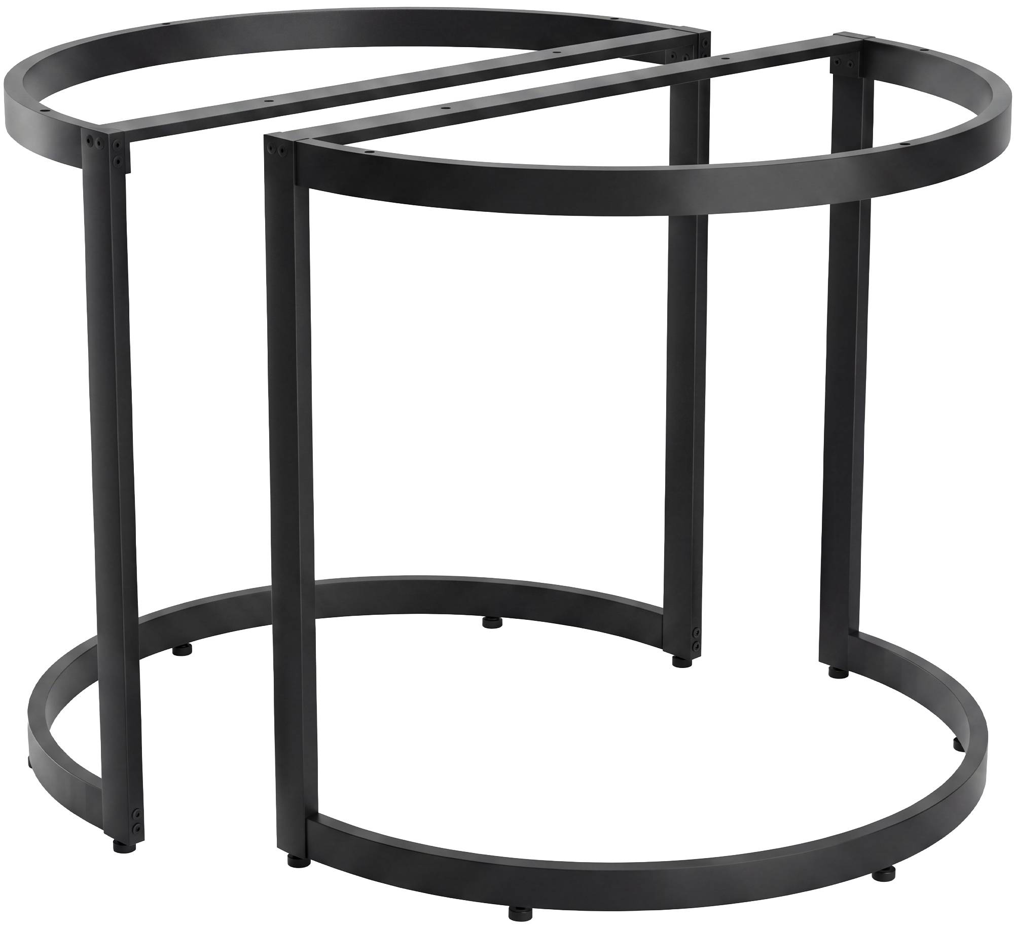 Lot de 2 Pieds de Table Cranford