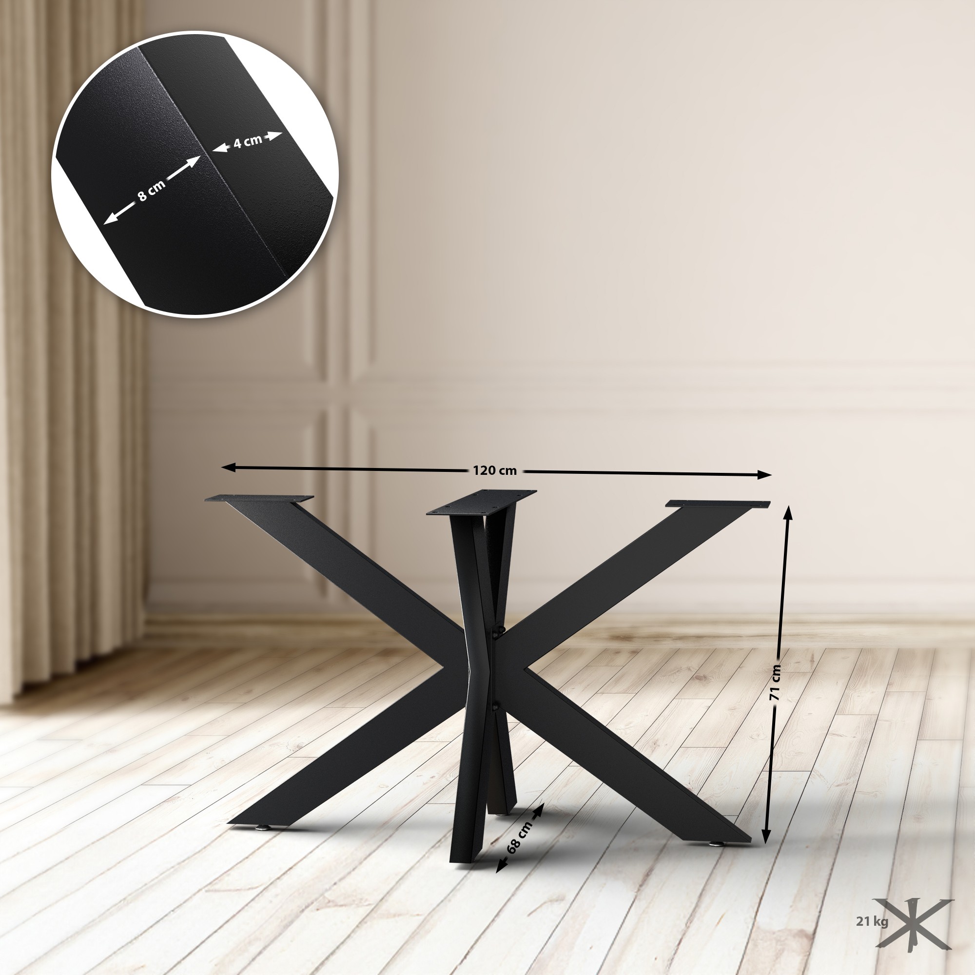 Pieds de table Biloxi