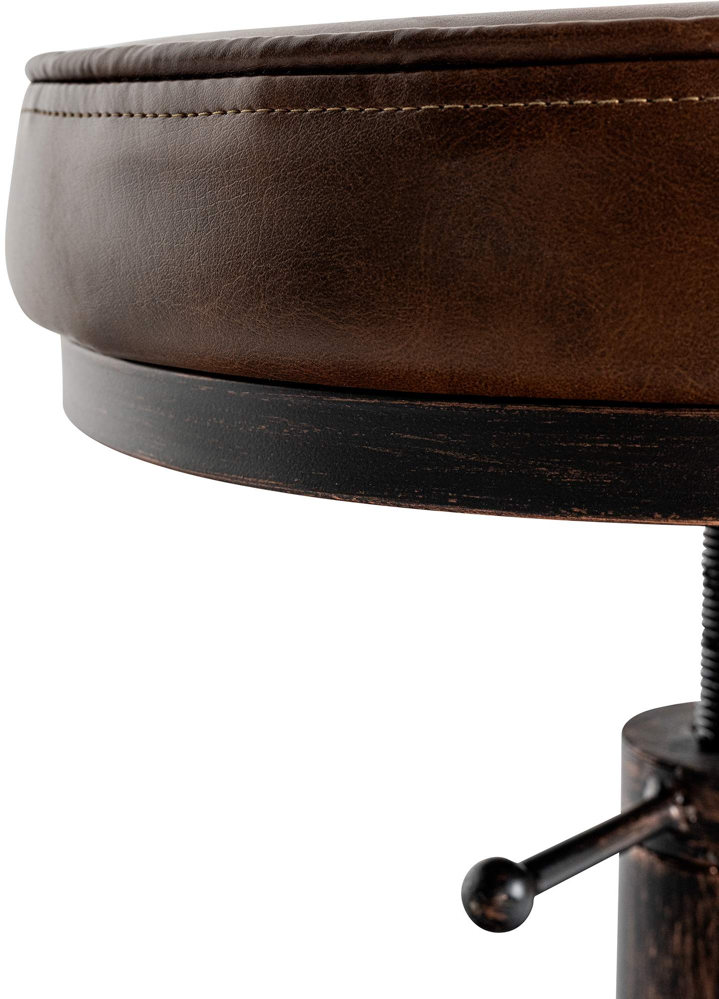 Tabouret Destin en Similicuir réglable et pivotant