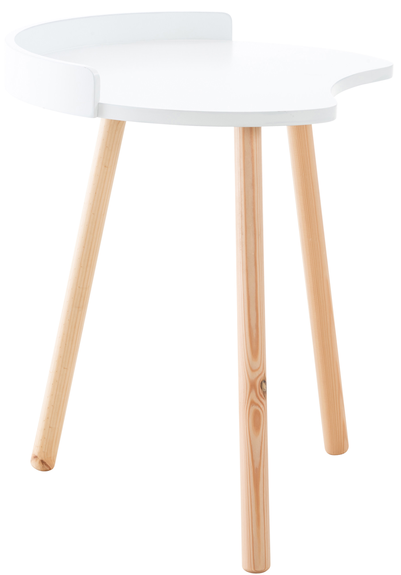 Table d'appoint au style scandinave Jannis en Bois