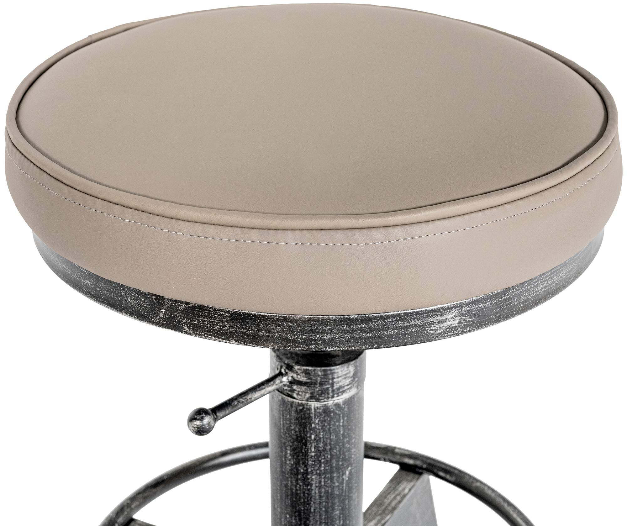 Tabouret Destin en Similicuir réglable et pivotant