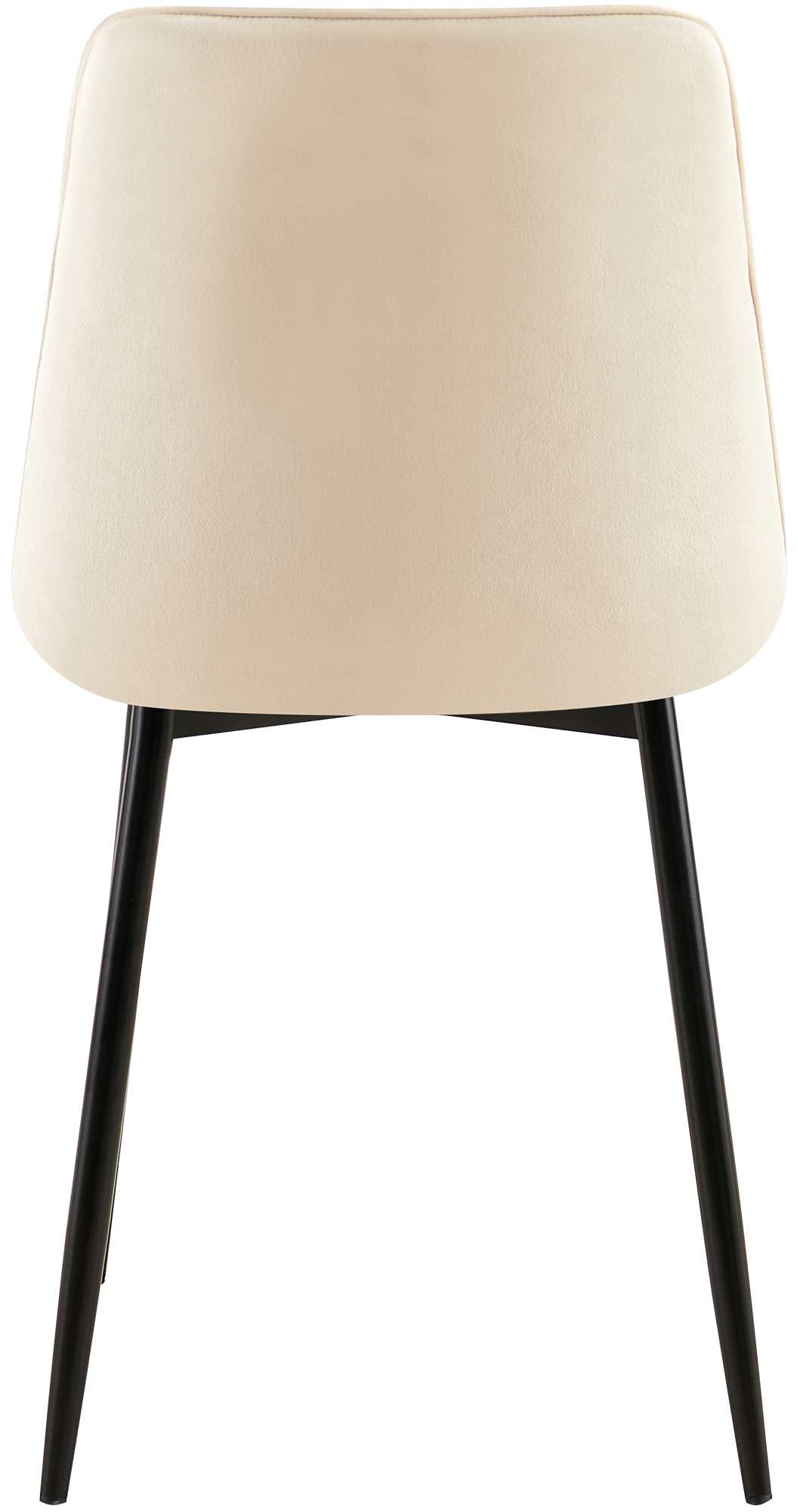 Lot de 2 chaises de salle à manger Gifford en velours